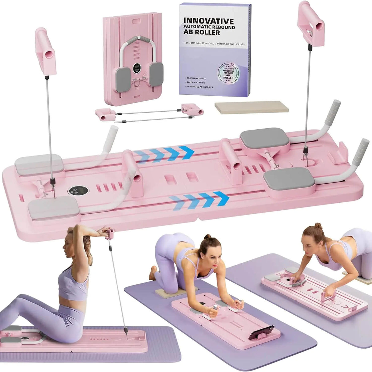 CoreFlex - Multifunctioneel Pilates-bord voor thuisoefeningen