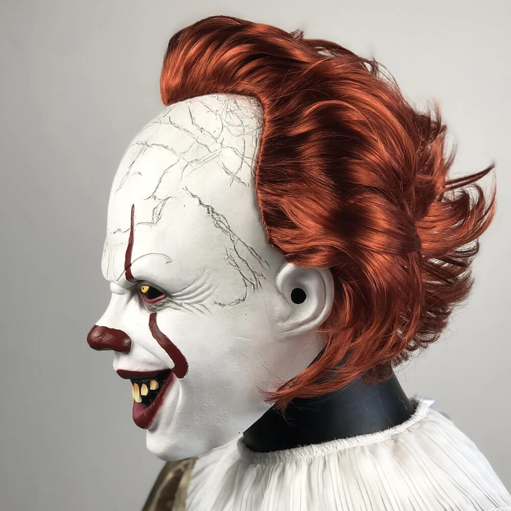 Halloween Pennywise Clown Masker - Enge Demon Clown voor Halloween en Carnaval