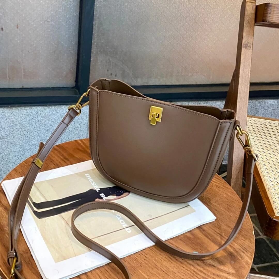 Saddelux - Luxe Mini Zadeltas van echt leer