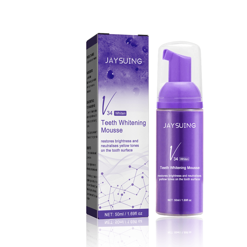 Diepreinigende Tanden Whitening Mousse v34
