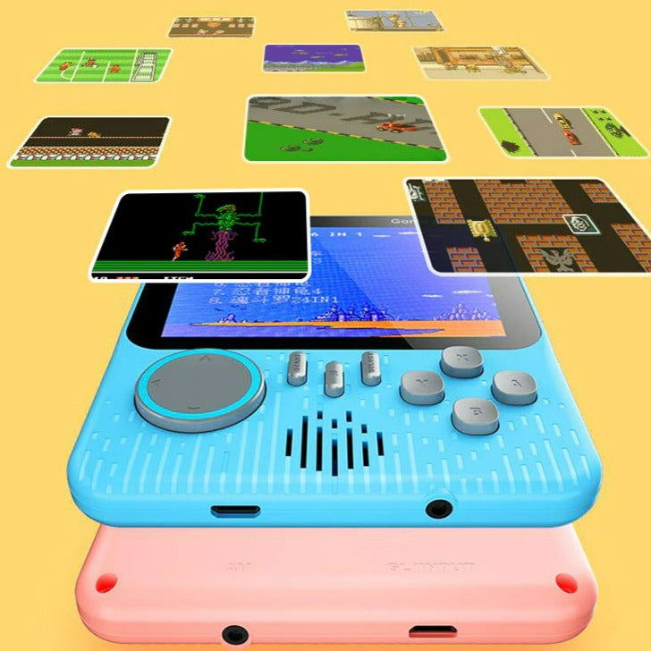 Dunne handheld Retro Video Game Console 666 Games