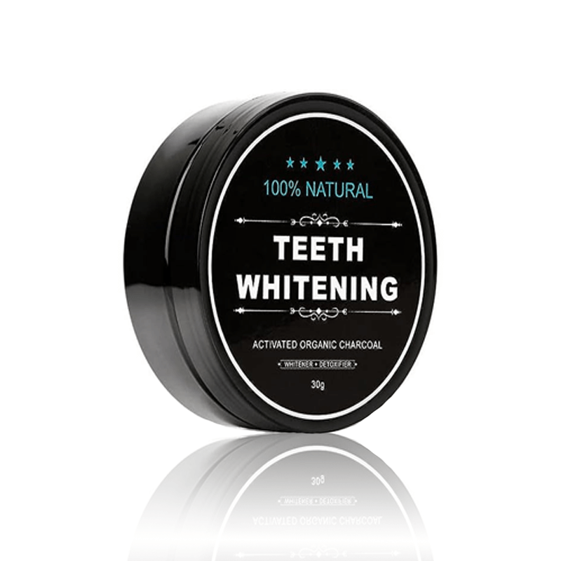 Actief kool tandbleekpoeder