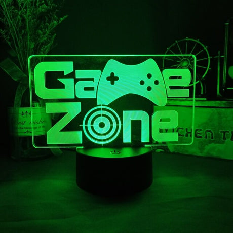3D LED Lamp Gamer