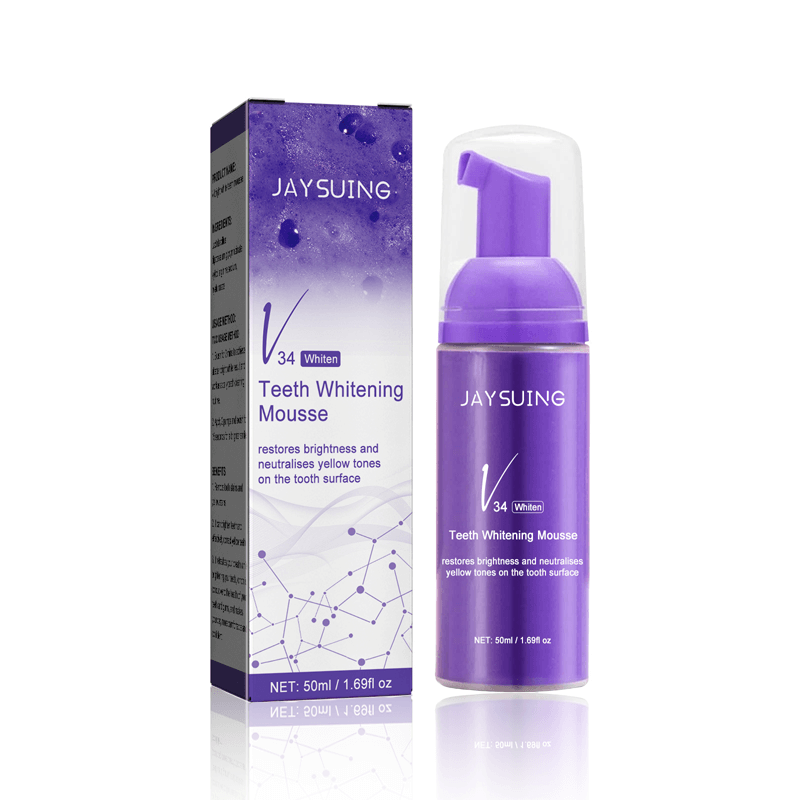 Diepreinigende Tanden Whitening Mousse v34