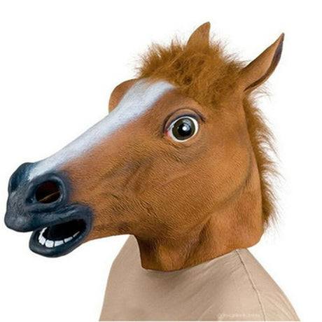 Humoristisch Paardenmasker