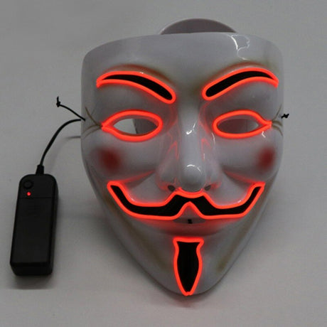 V Voor Vendetta LED Masker