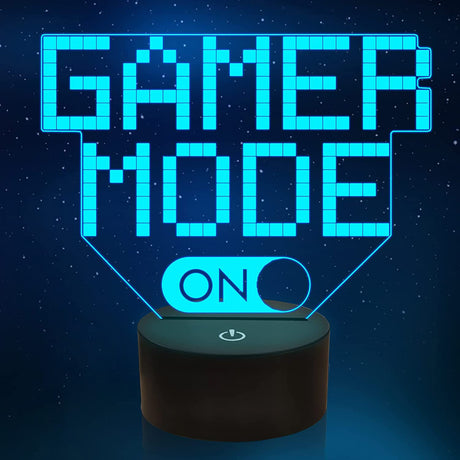 3D LED Lamp Gamer