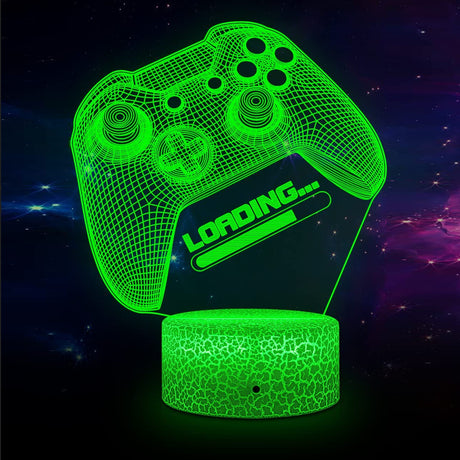 3D LED Lamp Gamer