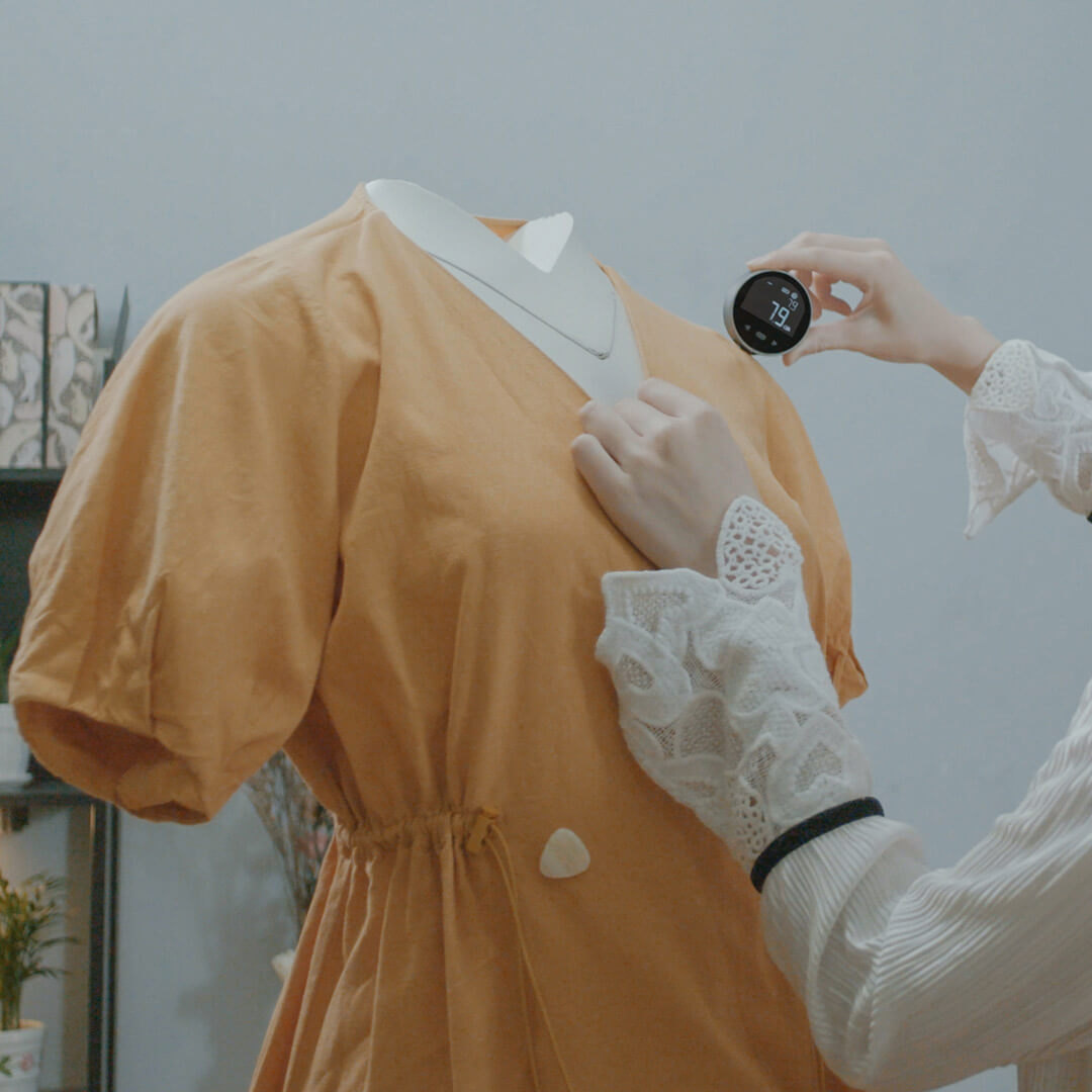 Ronde elektronische afstandsmeter