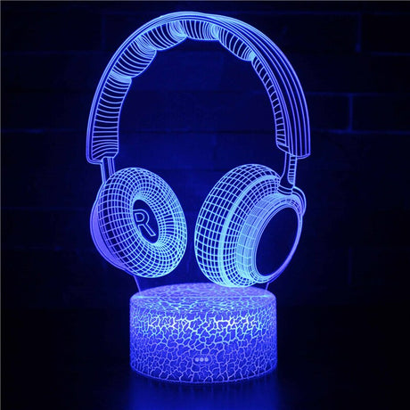 3D LED Lamp Gamer