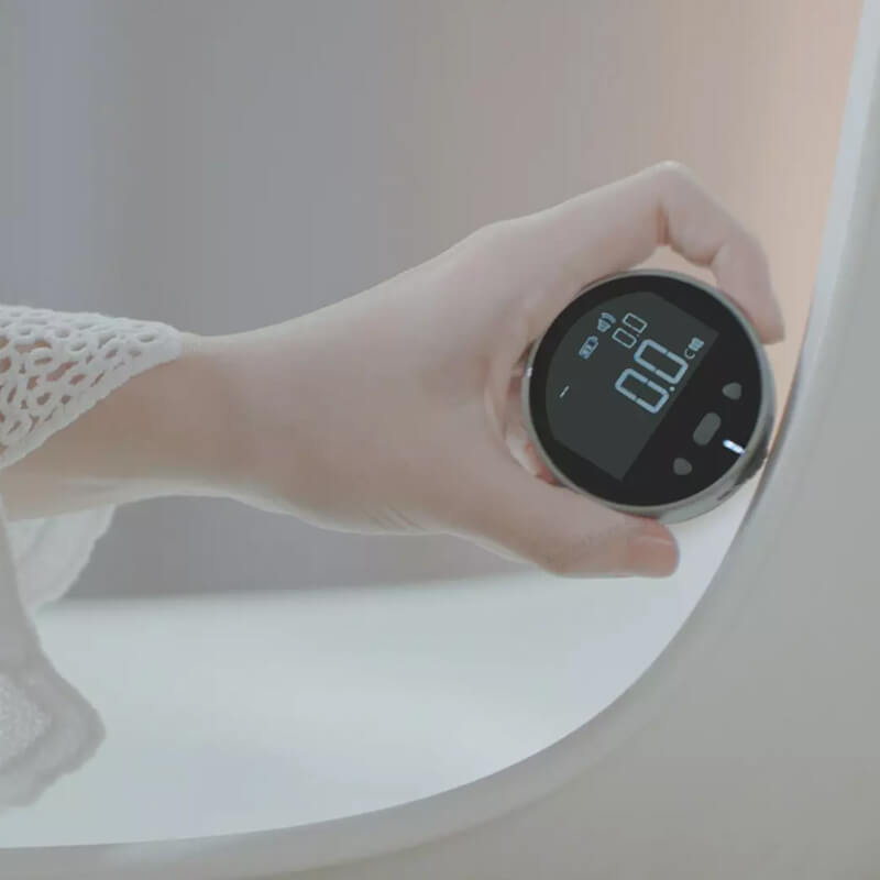 Ronde elektronische afstandsmeter