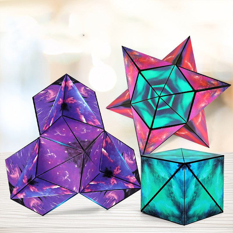 Magische Magnetische Kubus 70 Verschillende Vormen Leren Onderwijs Kinderen Speelgoed