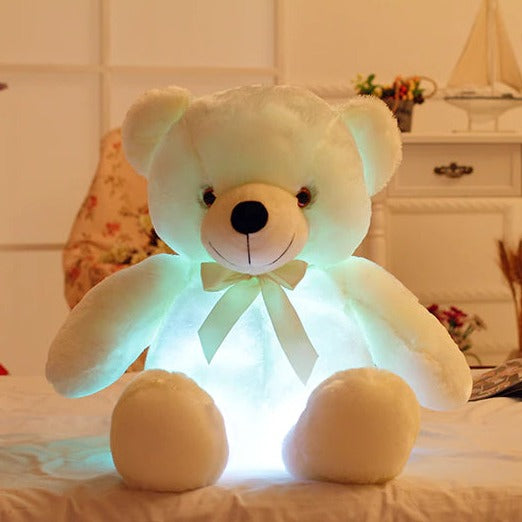 LED Lichtgevende Knipperende Teddybeer in Pluche Schattig Knus