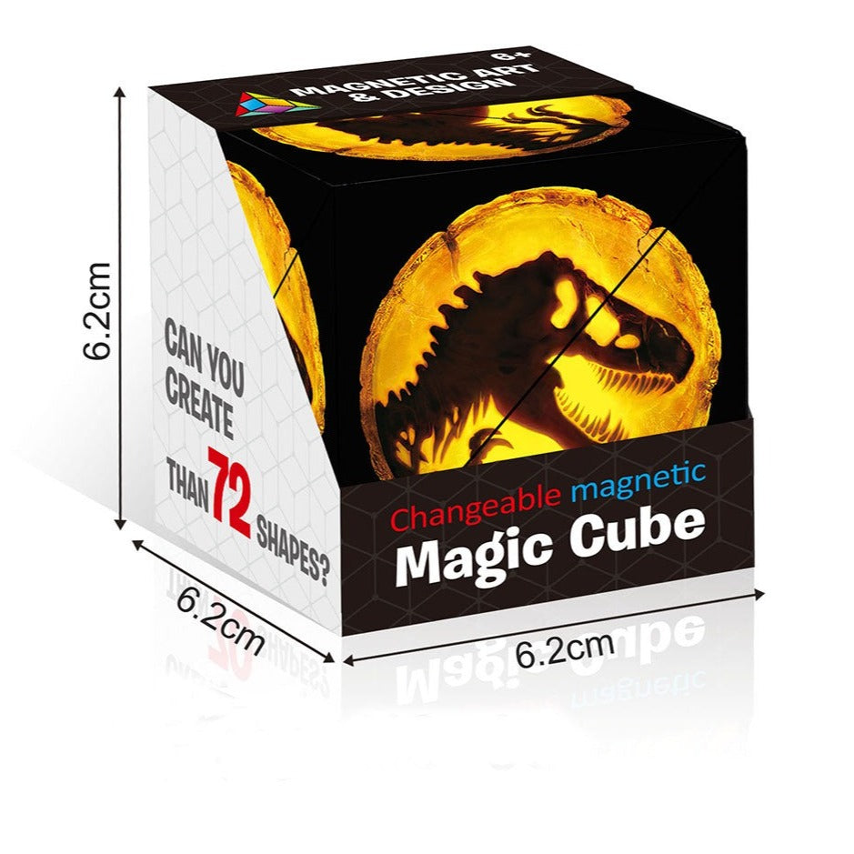 Magische Magnetische Kubus 70 Verschillende Vormen Leren Onderwijs Kinderen Speelgoed