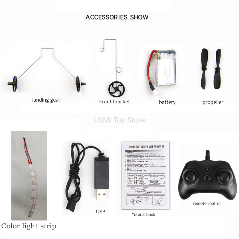 Radiografisch bestuurbaar RC vliegtuig in EPP schuim - crashbestendig, gemakkelijk te vliegen & crashbestendig voor kinderen en volwassenen