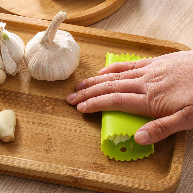 Knoflook dunschiller