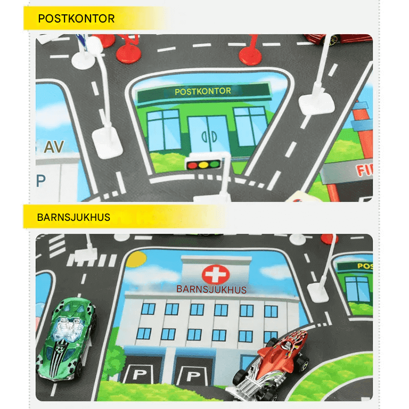 Routekaart poster