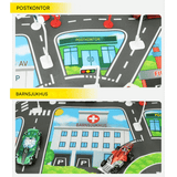 Routekaart poster