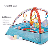Multifunctionele babymat met hek