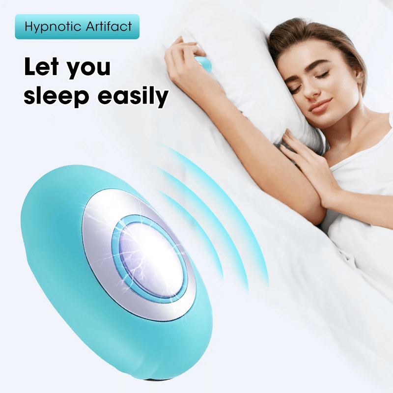 Slaaphulp met EMS-microstroom - Handheld draagbare slaaphulp voor slapeloosheid en stress - Slim ontspanningsapparaat voor een betere nachtrust