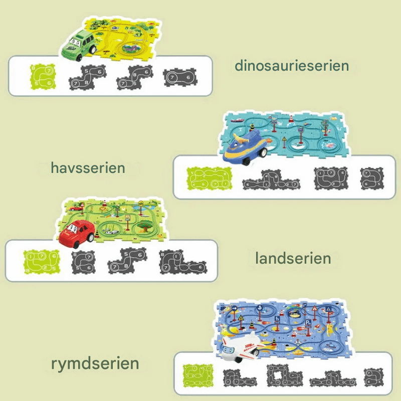 Veelzijdig Puzzel Spoorweg Speelgoed