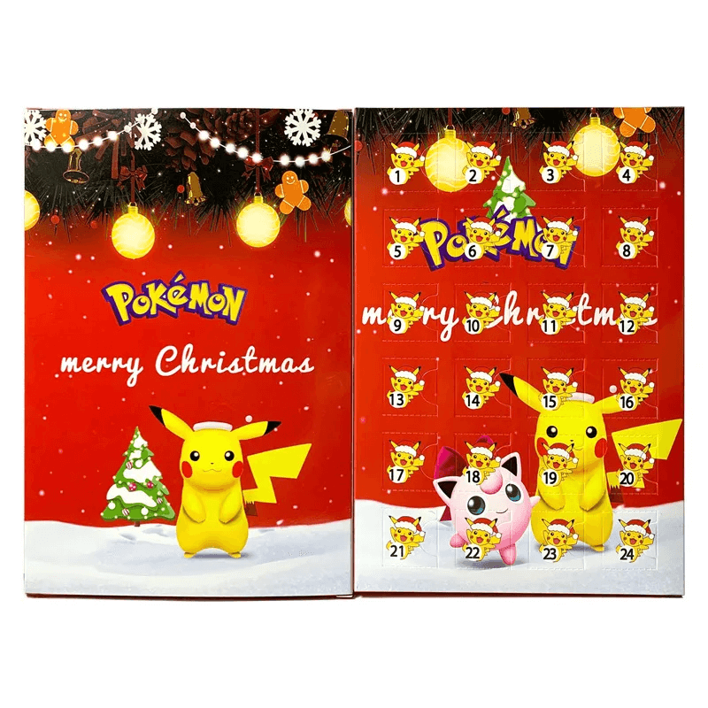 Poke Kerst Adventskalender Mysterieskrin - 24st Figuren