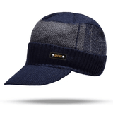 Winter gebreide muts