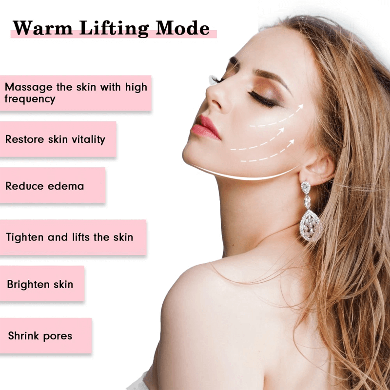 Multifunctionele Gezichtsverzorging Massager Anti Veroudering