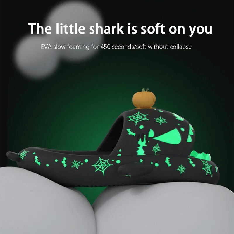 Comfortabele lichtgevende EVA Shark Slides