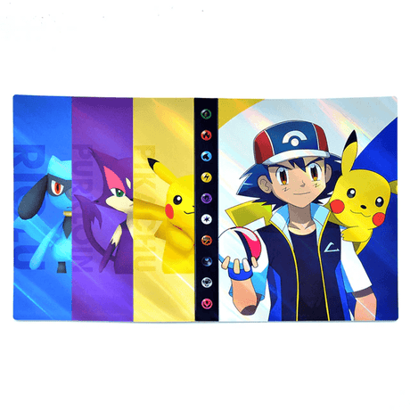 Poke Card Verzamelalbum - 240 Kaartvakken, Perfect voor Verzamelaars