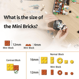 Japanse straat-mini-bouwstenen - doe-het-zelf model