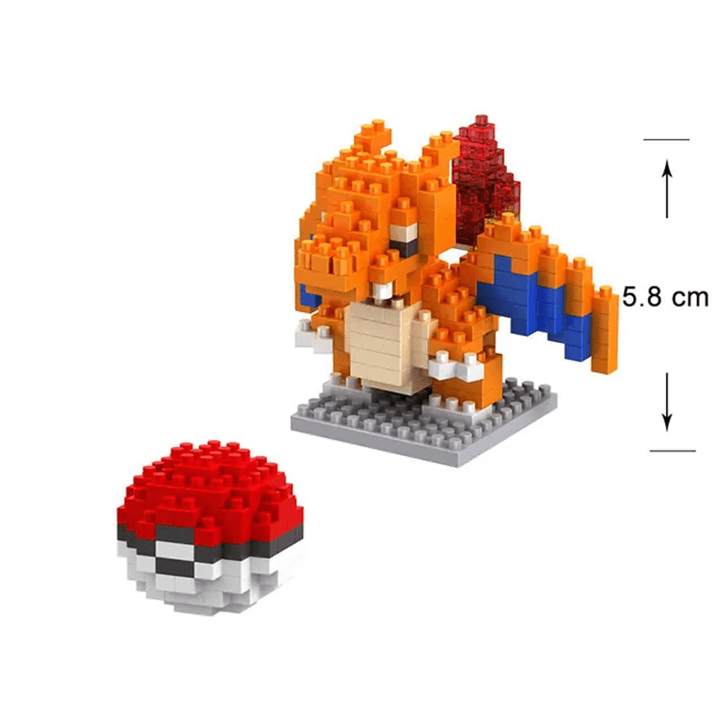 Poke Character Nanoblocks Anime Bouwstenen