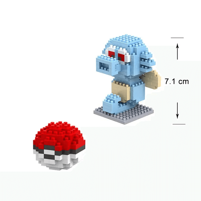 Poke Character Nanoblocks Anime Bouwstenen