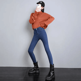 Warm gevoerde jeans