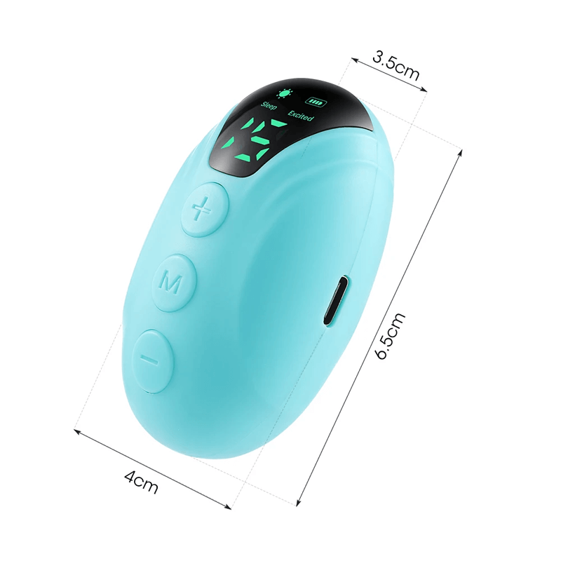 Slaaphulp met EMS-microstroom - Handheld draagbare slaaphulp voor slapeloosheid en stress - Slim ontspanningsapparaat voor een betere nachtrust