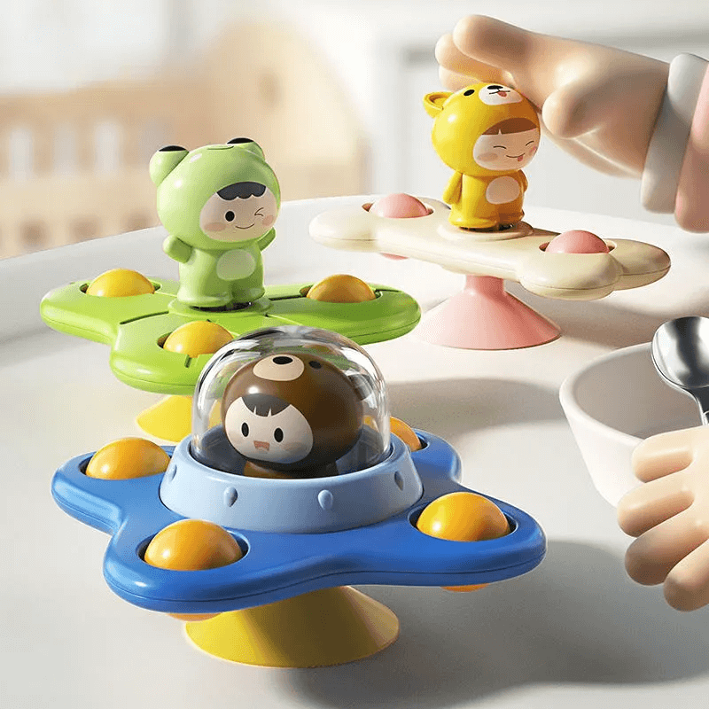 Baby sensorisch spinspeelgoed