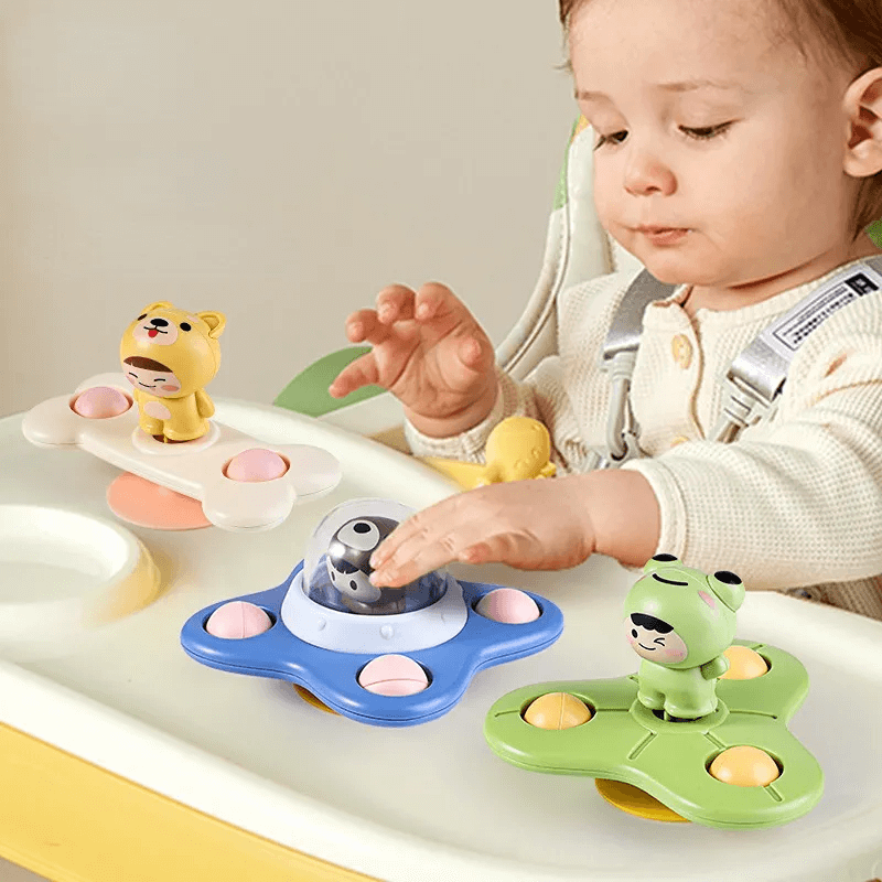 Baby sensorisch spinspeelgoed