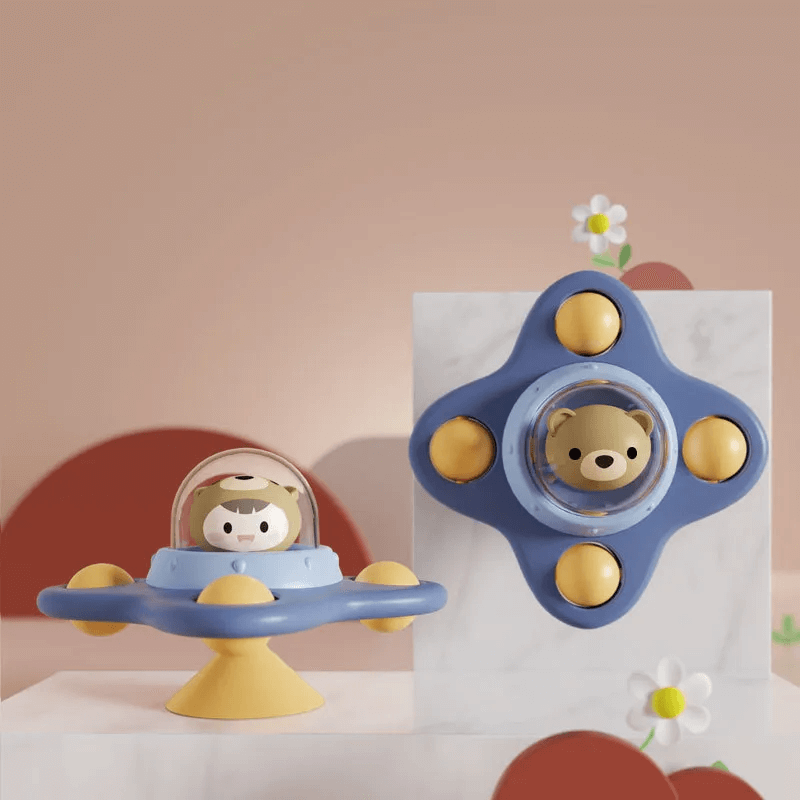 Baby sensorisch spinspeelgoed