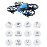 Mini RC Drone - 480P Camera WiFi FPV, Hoogte Vasthouden en Opvouwbaar Ontwerp