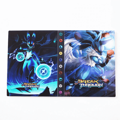 Poke Card Verzamelalbum - 240 Kaartvakken, Perfect voor Verzamelaars