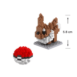 Poke Character Nanoblocks Anime Bouwstenen
