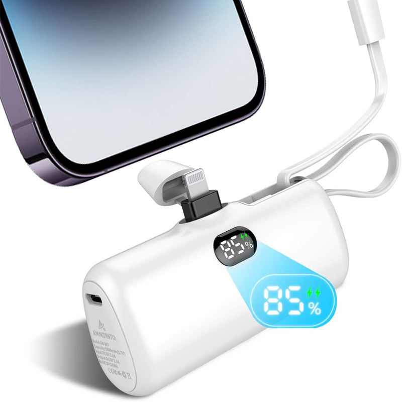 Draagbare Mini Powerbank 5000mAh