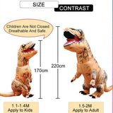 Opblaasbare T-Rex dinosaurus