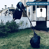 Enge spook vogelverschrikker - Halloween Decoratie voor tuin en erf, enge vogelverschrikker zwaaiend in de wind