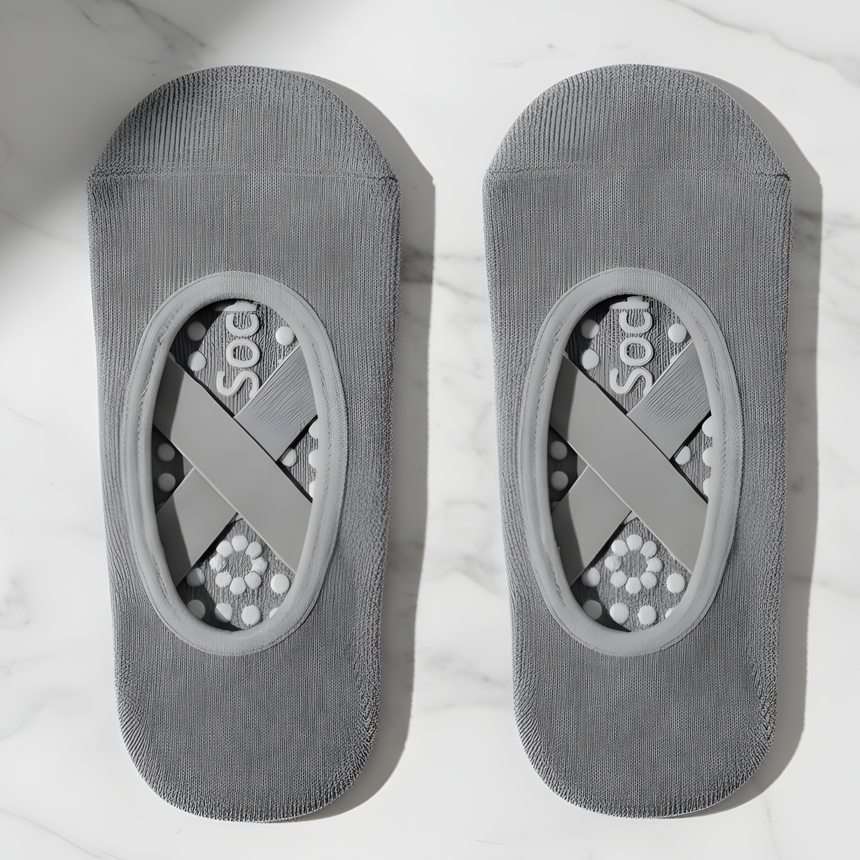 GripFlow – Halkfria Yoga- och Pilatesstrumpor med Ventilerande Komfort & Stabilt Grepp