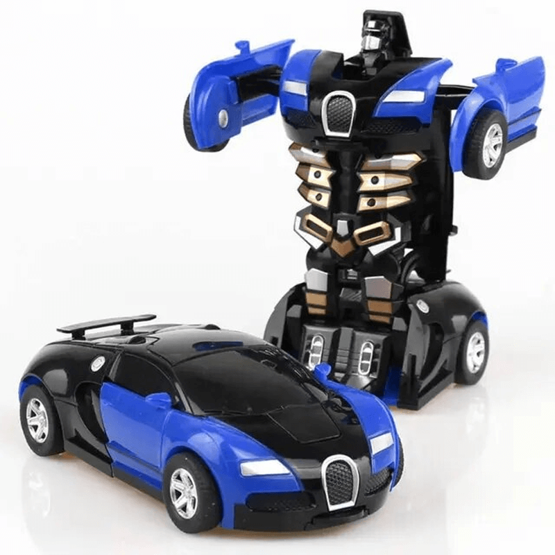 Mini 2 in 1 auto robot speelgoed