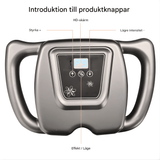 MyoRelief – Professionell Muskelmassagepistol med 16 Massagehuvuden & 9 Lägen för Djupare Återhämtning