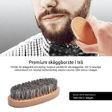 BeardMaster – 6-i-1 Skäggvårdskit för Män med Olja, Balm, Kam, Borste & Sax