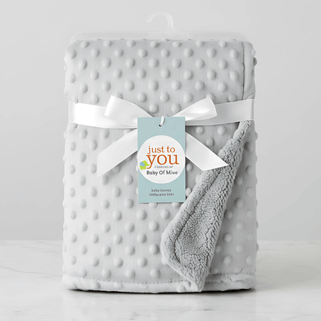 HushBlanket – Mjuk och Varm Babyfilt i Fleece med Termisk Effekt för Nyfödda och Småbarn