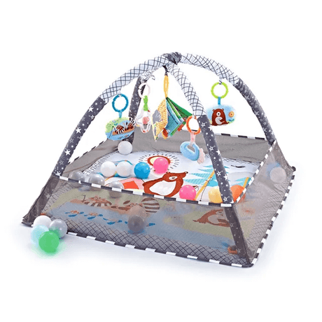 Multifunctionele babymat met hek